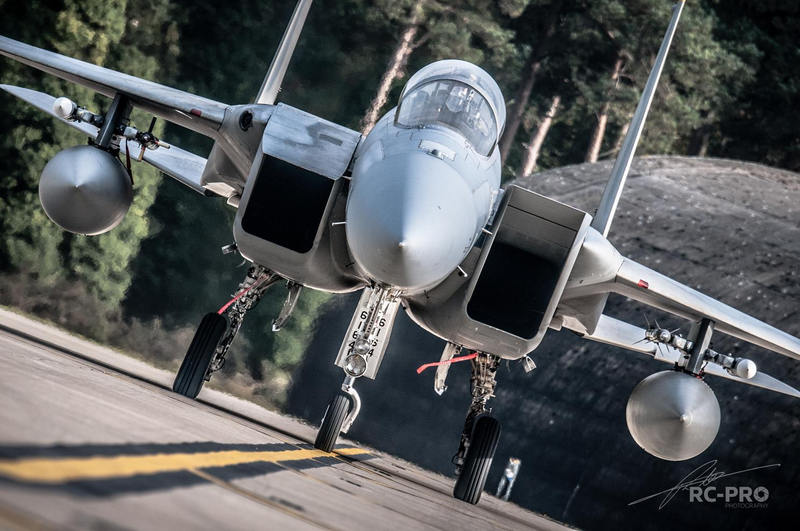 Illustration for article titled This Photo Tour Of The USAF's "Grim Reapers" F-15 Squadron Will Give You Shivers